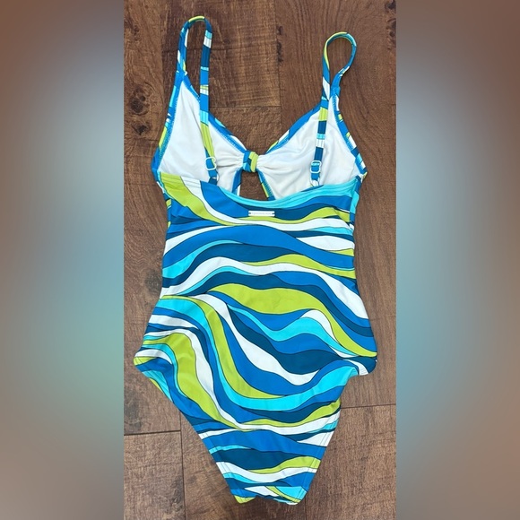 Michael kors women’s one 1 piece bathing swim suit Sz 8 - Picture 5 of 8
